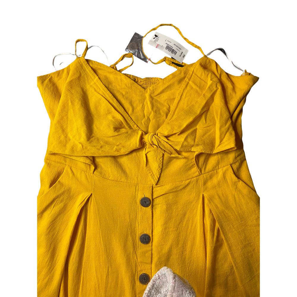 NWT A.N.A Summer Dress Yellow XXL